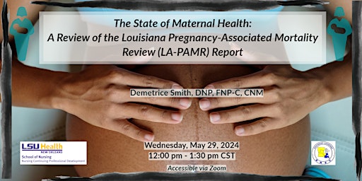 Imagem principal de The State of Maternal Health in Louisiana: A Review of the LA-PAMR Report
