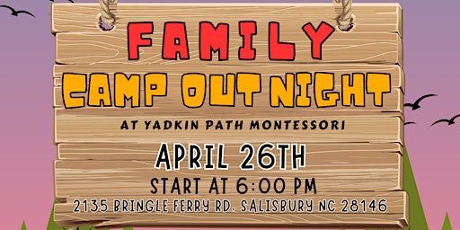 Family Camp Out Night primary image