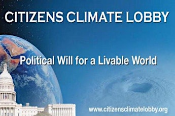 Monthly Gathering: Citizens’ Climate Lobby on How YOU Can Pass Climate Change Legislation primary image
