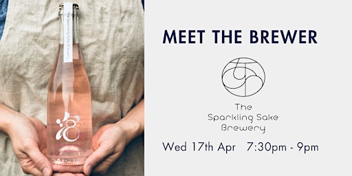 Imagem principal do evento Meet the Brewer Event - The Sparkling Sake Brewery