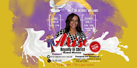 ARISE, Royalty In Christ Women Ministry