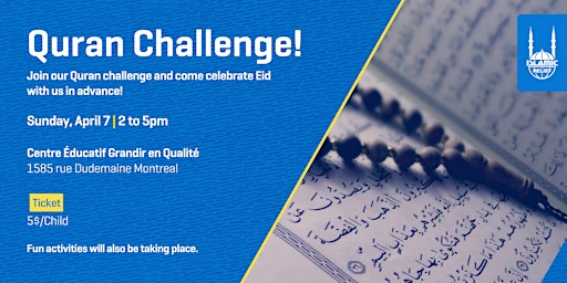 Hauptbild für Quran Challenge! | Montreal