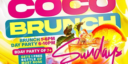 Imagem principal do evento Brunch and Party at Coco la reve