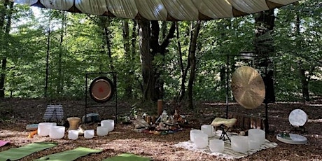 Deeply Relaxing Sound Bath in the Woods