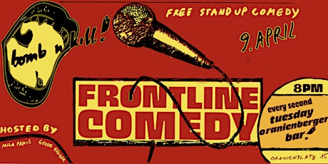 FRONTLINE COMEDY - STAND UP COMEDY ON A TUESDAY 9.4.24