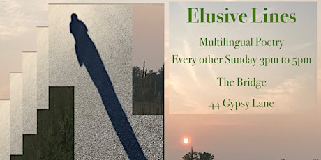 ELUSIVE LINES  -Multilingual Poetry Reading Open Mic (Hybrid event)