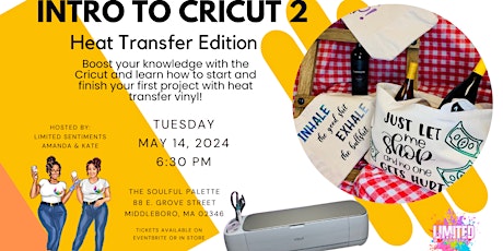 Intro to Cricut Workshop 2