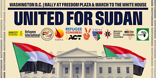 Imagem principal do evento United for Sudan