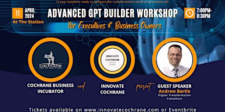 Primaire afbeelding van Advanced GPT Builder Workshop for Executives & Business Owners