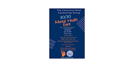 Hauptbild für 30/30 Mental Health Seminar