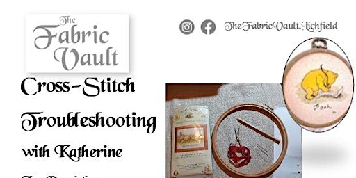 Imagen principal de Sewing lessons - Cross-Stitch Troubleshooting