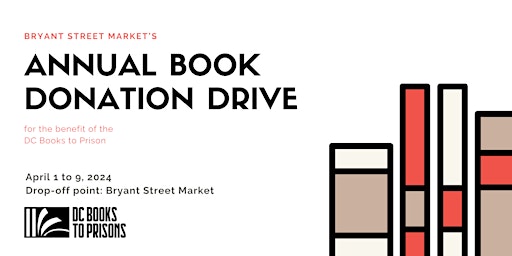 Bryant Street Market Annual Book Drive primary image