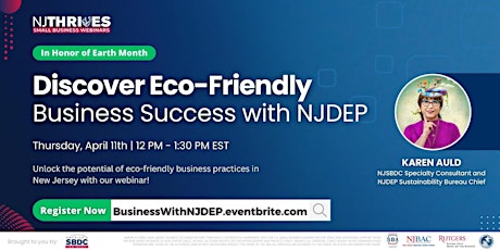 Discover Eco-Friendly Business Success with NJDEP primary image