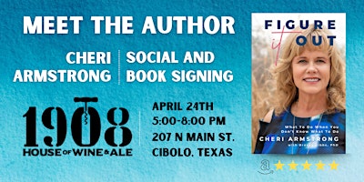 "Figure it Out" by Cheri Armstrong: Meet the Author, Book Signing & Social primary image