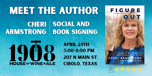 Primaire afbeelding van "Figure it Out" by Cheri Armstrong: Meet the Author, Book Signing & Social