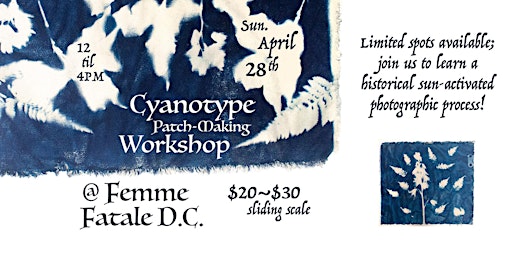 Primaire afbeelding van CYANOTYPE WORKSHOP