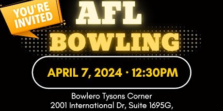 AFL Bowling Day! $0 primary image
