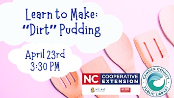 Imagem principal do evento Learn to Make: "Dirt" Pudding