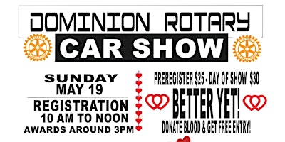 Image principale de Dominion Rotary Car Show