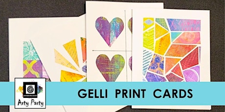 ARTY PARTY: Gelli Print Cards