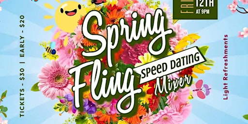 Primaire afbeelding van Spring Fling Speed Dating Mixer