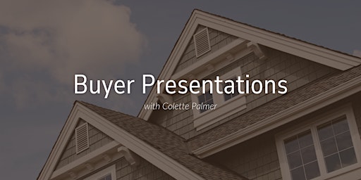 Hauptbild für Buyer Presentations w/ Colette Palmer