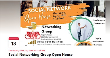 Imagen principal de Social Networking Group - Grand Opening - Open House