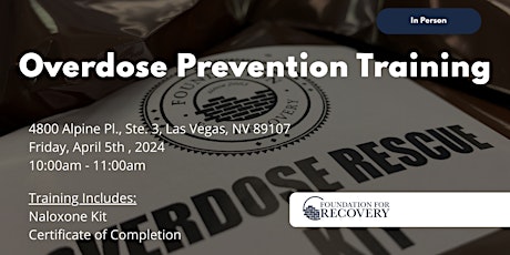 Overdose Prevention Training