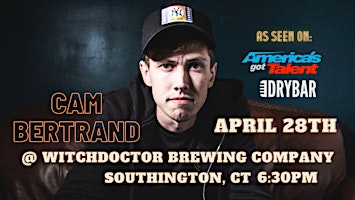 Primaire afbeelding van Cam Bertrand Live At Witchdoctor Brewing Company In Southington CT!