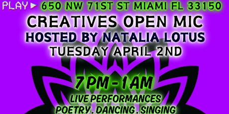 Creatives Open Mic