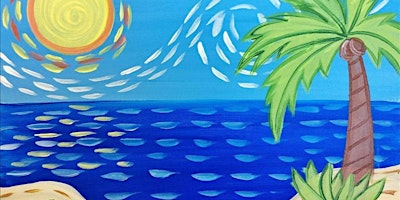 Imagen principal de Life at the Beach - Paint and Sip by Classpop!™