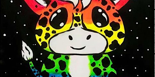 Galactic Giraffe - Paint and Sip by Classpop!™  primärbild