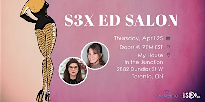 After Sex Ed x SexTech TO present: Sex Ed Salon primary image