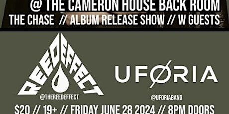 NATE SILVA Album Release w/ Uforia & The Reed Effect