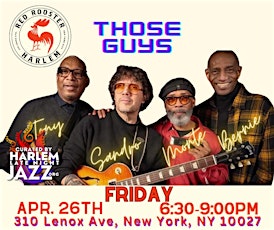 Immagine principale di HARLEM LATE NIGHT JAZZ PRESENTS: Those Guys 