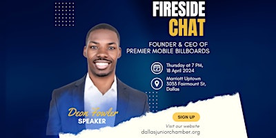 Young Professionals Fireside Chat: April primary image