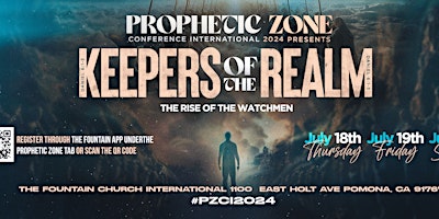 Hauptbild für Prophetic Zone Conference International 2024: Youth Edition Registration