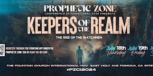 Immagine principale di Prophetic Zone Conference International 2024: Youth Edition Registration 