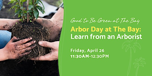 Image principale de Arbor Day at The Bay: Learn from an Arborist
