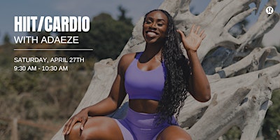 HIIT/Cardio with lululemon Tacoma Ambassador Adaeze primary image