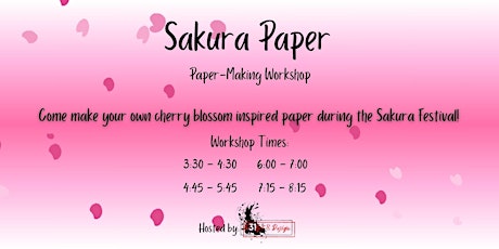 Sakura Paper-Making Workshop