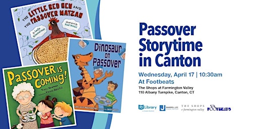 Immagine principale di Passover Storytime with Footbeats + The Mandell JCC 