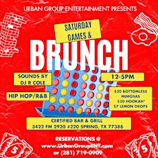 Saturday Games & Brunch