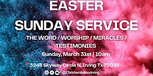 Hauptbild für Super Sunday (Easter Sunday Church Service)