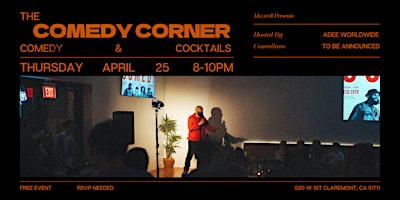 Mozwell Presents "The Comedy Corner"  hosted by ADEEWORLDWIDE primary image