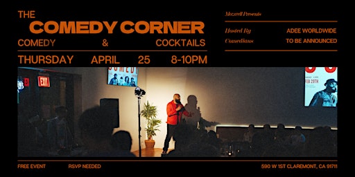 Hauptbild für Mozwell Presents "The Comedy Corner"  hosted by ADEEWORLDWIDE