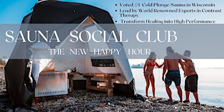 Beach Sauna and Cold Plunge Social Party