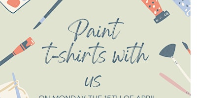 Paint t-shirts with us primary image