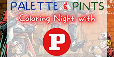 Palettes & Pints - A Coloring Night with Paperback Brewing primary image