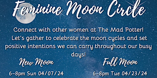 Feminine Full Moon Circle April 23rd primary image